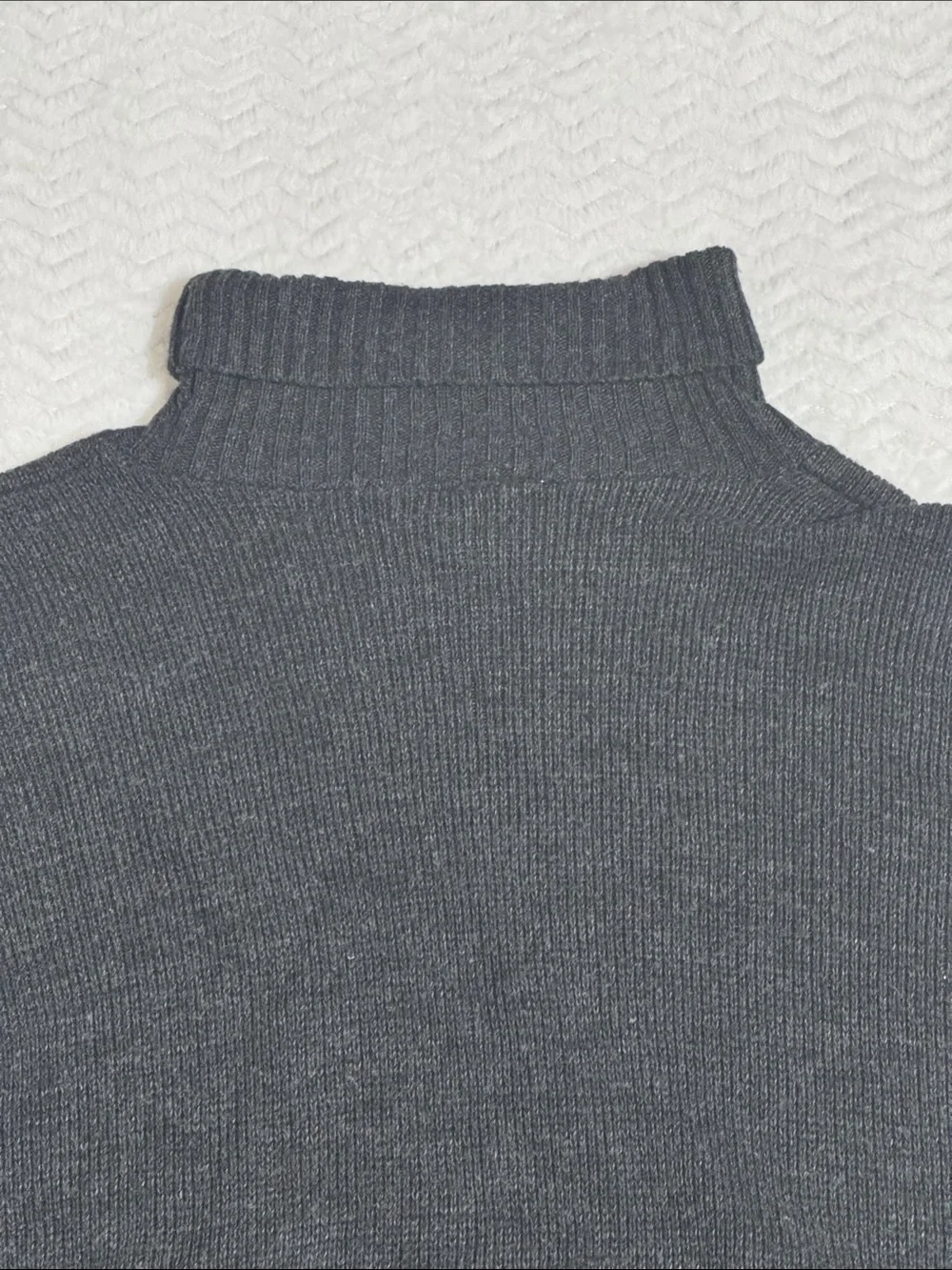 Vintage Ralph Lauren Polo Sport American Flag Turtleneck Knit Sweater Men Large